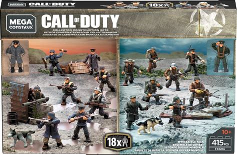mega bloks call of duty|Mega Construx Call of Duty WWII Battle Pack [Amazon Exclusive].